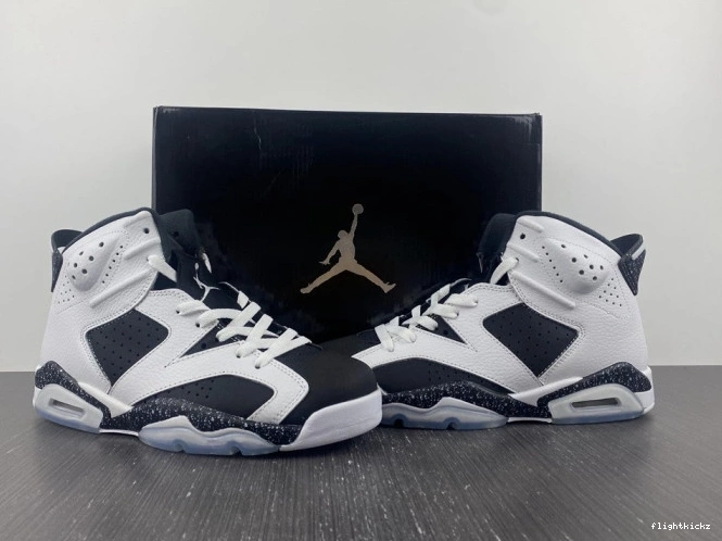 Retro Jordan 6 384664-101 Oreo 0807